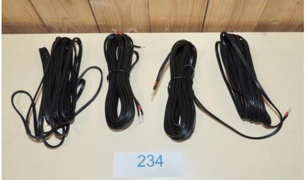 4x Bundel Speaker Kabel  type 347329-0010